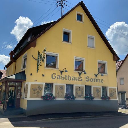 Gasthaus Sonne Hohenstadt  Bagian luar foto